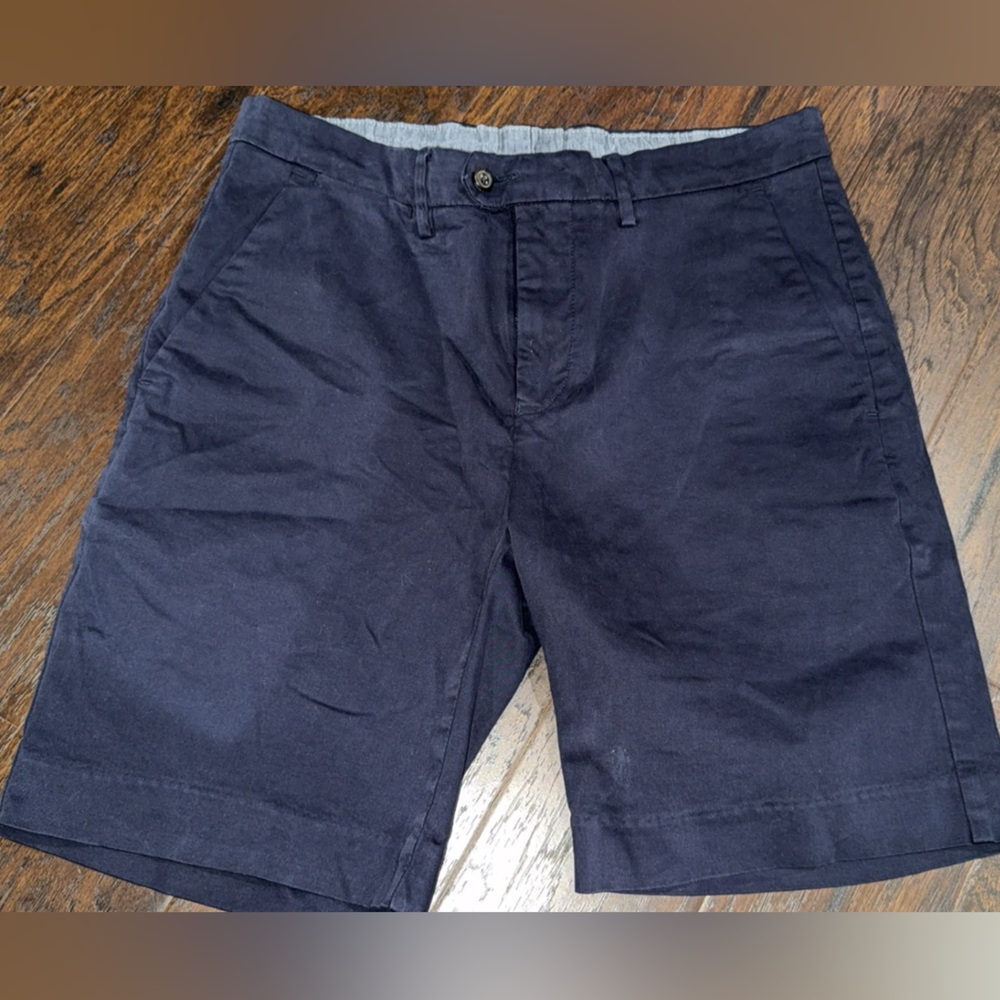 Navy Blue Casual Shorts